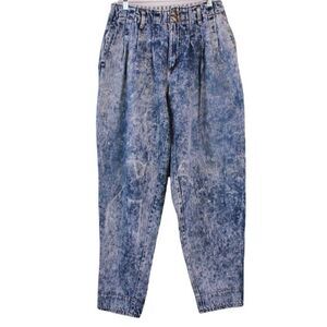 80's Acid Washed Jeans Women's Size 29 Long = 8 US